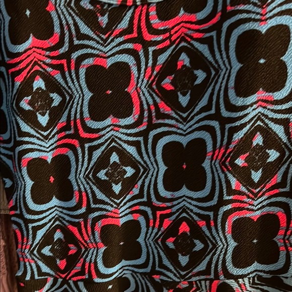 Stylish Multicolor Patterned Dress - Picture 3 of 3